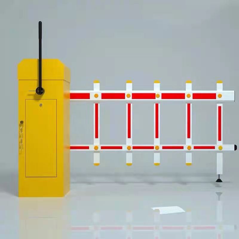Manual Boom Barrier Gate with Fence Arms No Electricity Needed