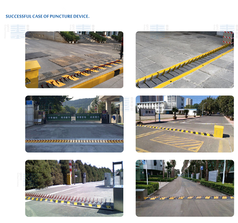 Bi-directional Two Way Arch Type Tyre Killer Traffic Spikes Road Barrier