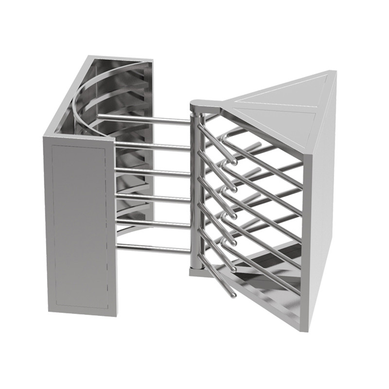 304 Stainless Steel One-way Single Channel One Direction Waist Height Semi-automatic Turnstile Gate