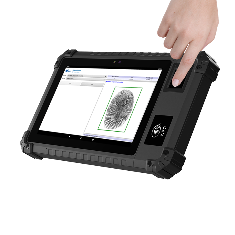 Portable Biometric Mobile Enrollment Kit 10 Fingerprint Scanner Voting Application