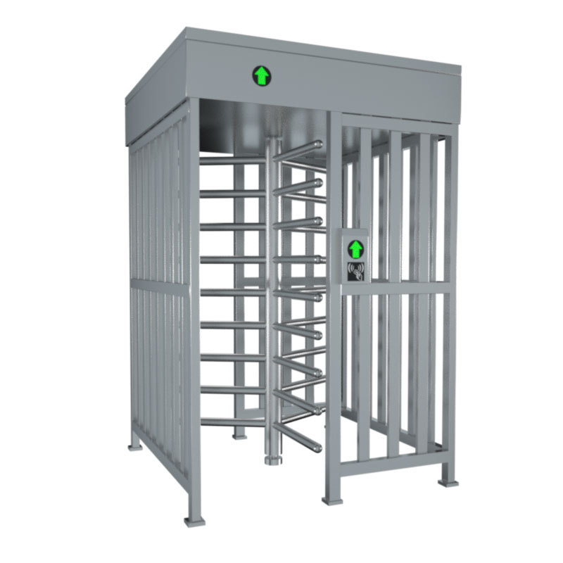 Full-Height Turnstiles Gates for Securing Outside Areas