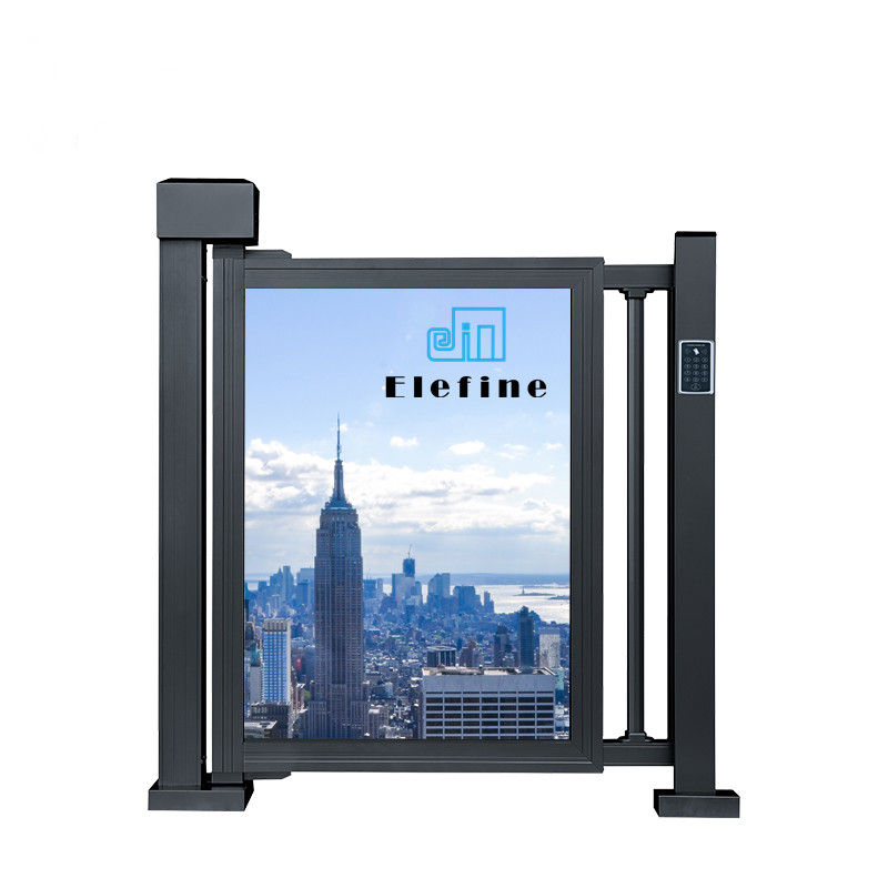 Advertising Barrier Automatic System Pedestrian Gate Straight Multi-application Crowd Control Stanchion