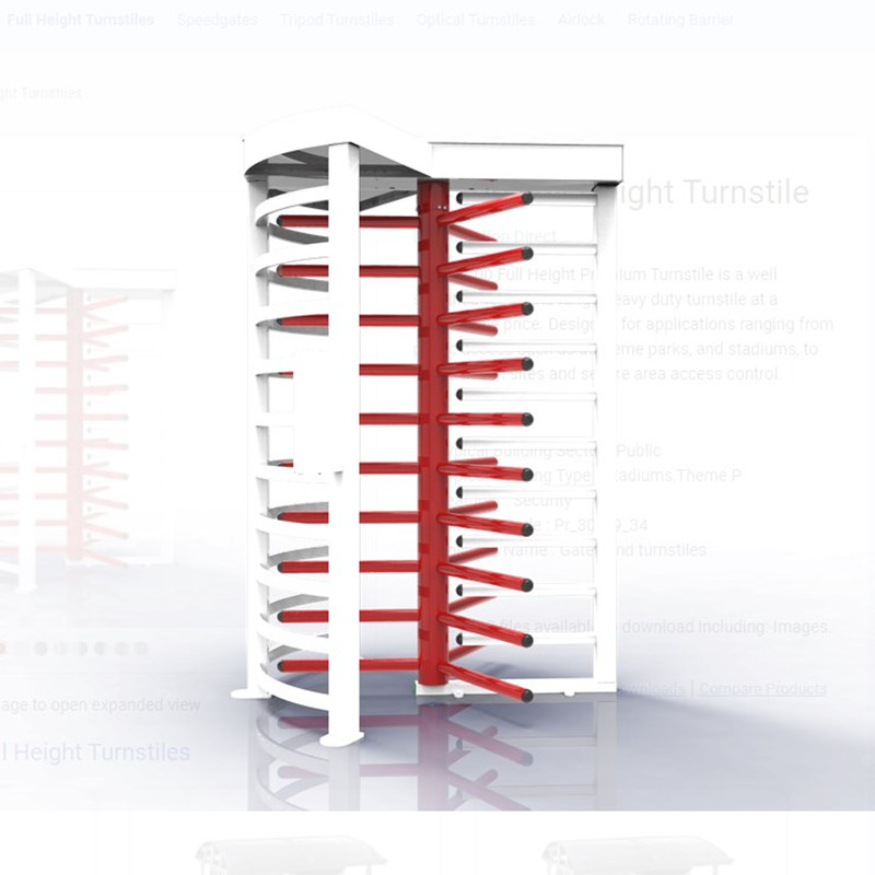 Competitive Price Specified Top Heavy Duty Full Height Premium Turnstile