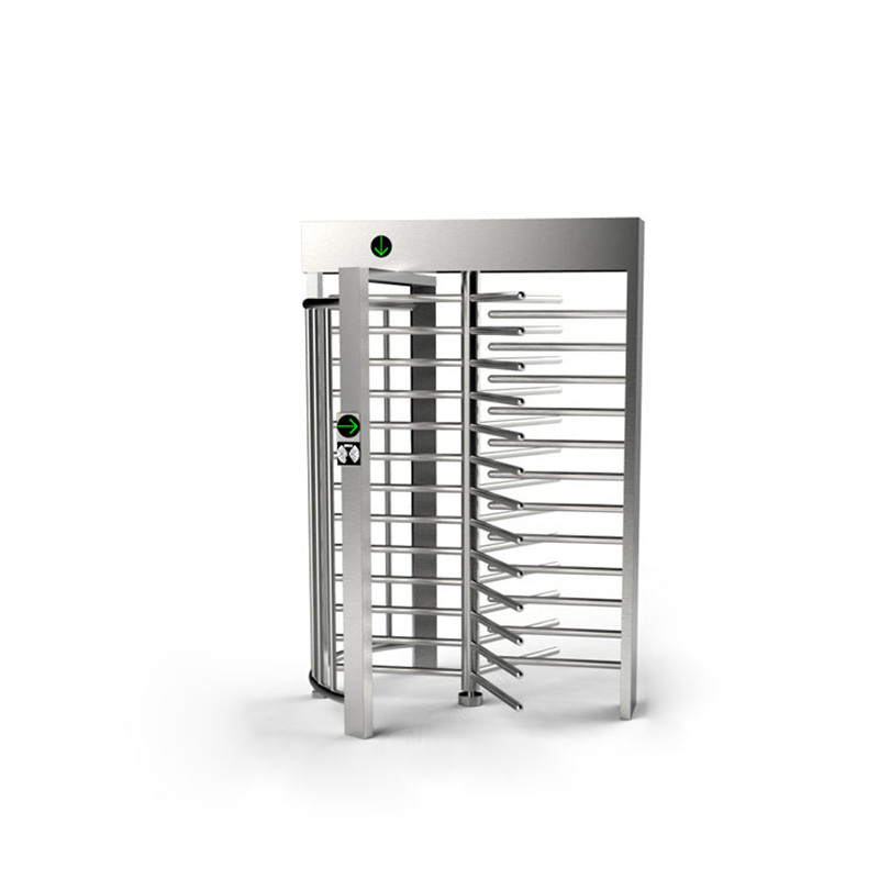 Mechanical Access Control Electronic Full Height Rotate Turnstile Barrier Gate