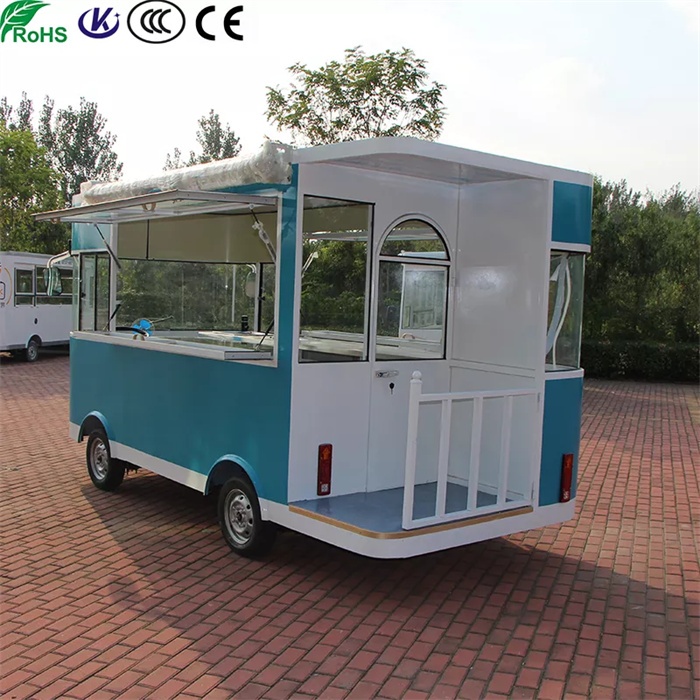 Multifunctional Electric Dinning Car Kiosk Mobile Food Trucks