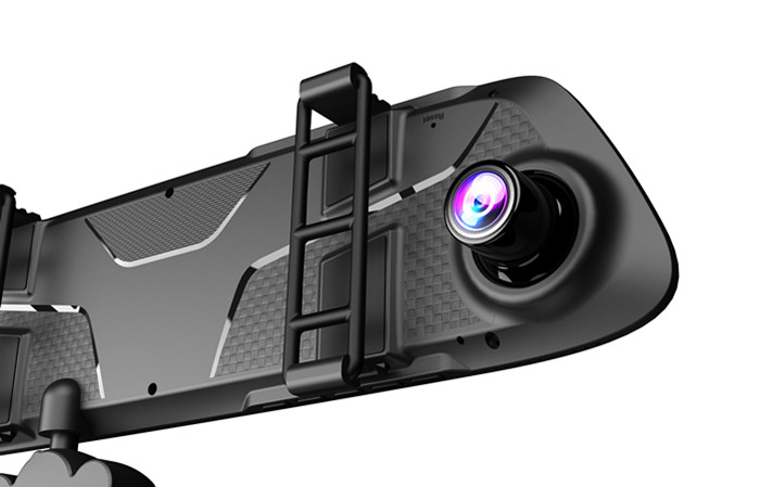5in Car DVRs Video Recorder Dash Cam Full HD 1080P Mirror Cam Car DVR Camera Loop Recording Motion Tracking