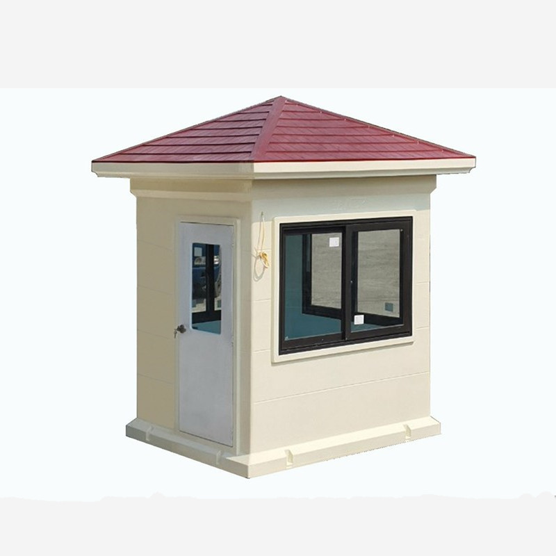 Customized Fiberglass GRP Portable Security Booth Movable House for security
