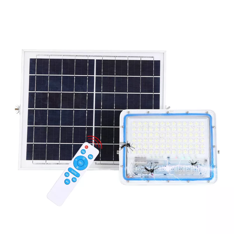 New Projection Floodlight Solar Powered Mosquito Lamp 2022 Wall 50W 100W 300W Led Solar Flood Lights