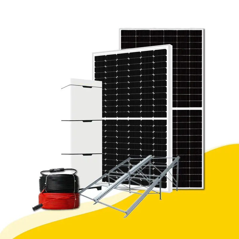 Solar Renewable Energy 5KW 10KW Off Grid Solar System Panels for Industrial Power