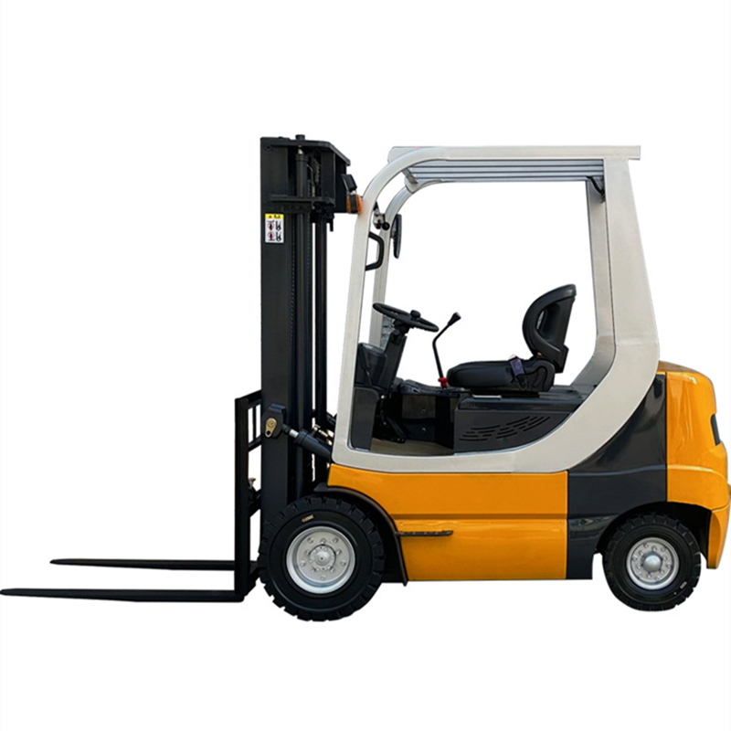 Four-wheel Ride-on 2-ton New Energy Electric Logistics Truck Hydraulic Lift Stacker Loading Unloading Forklift
