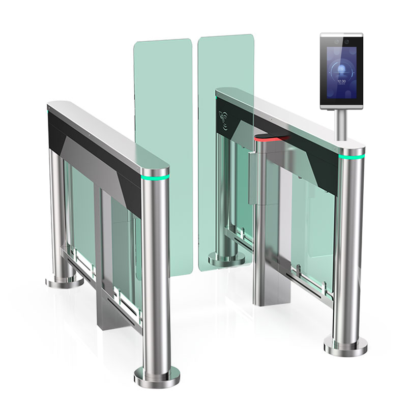 Speed Turnstile Gage with Heightened 900mm to 1800mm Glass Arm